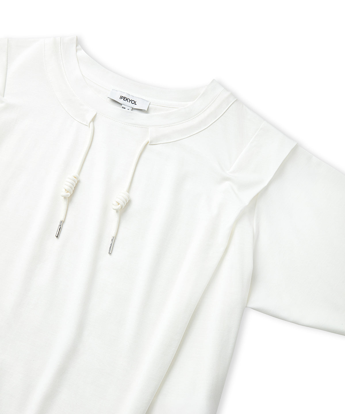 T-Shirt With Adjustable Hem 