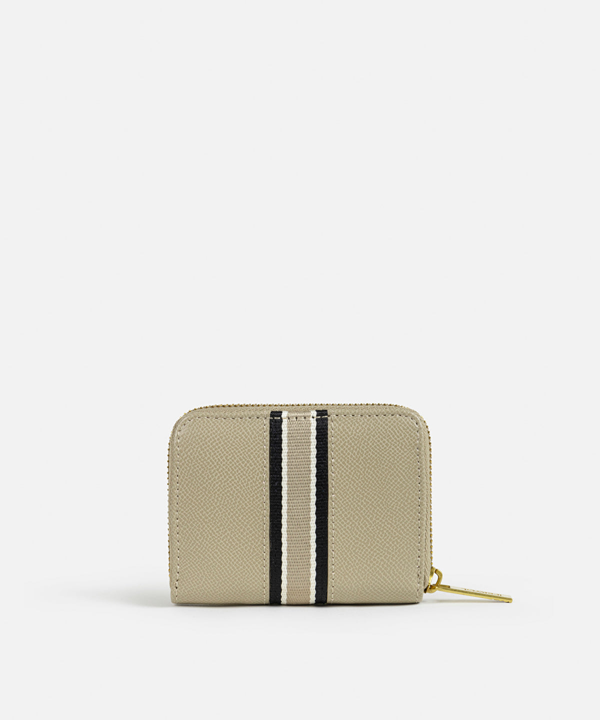 Zoomed Grosgrain Stripe Wallet