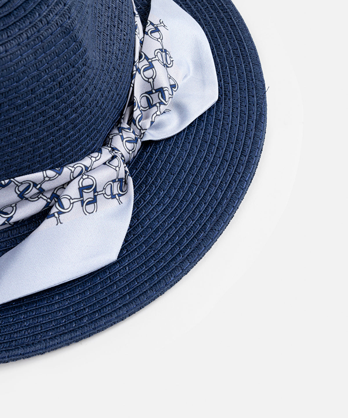 Zoomed Printed Ribbon Hat