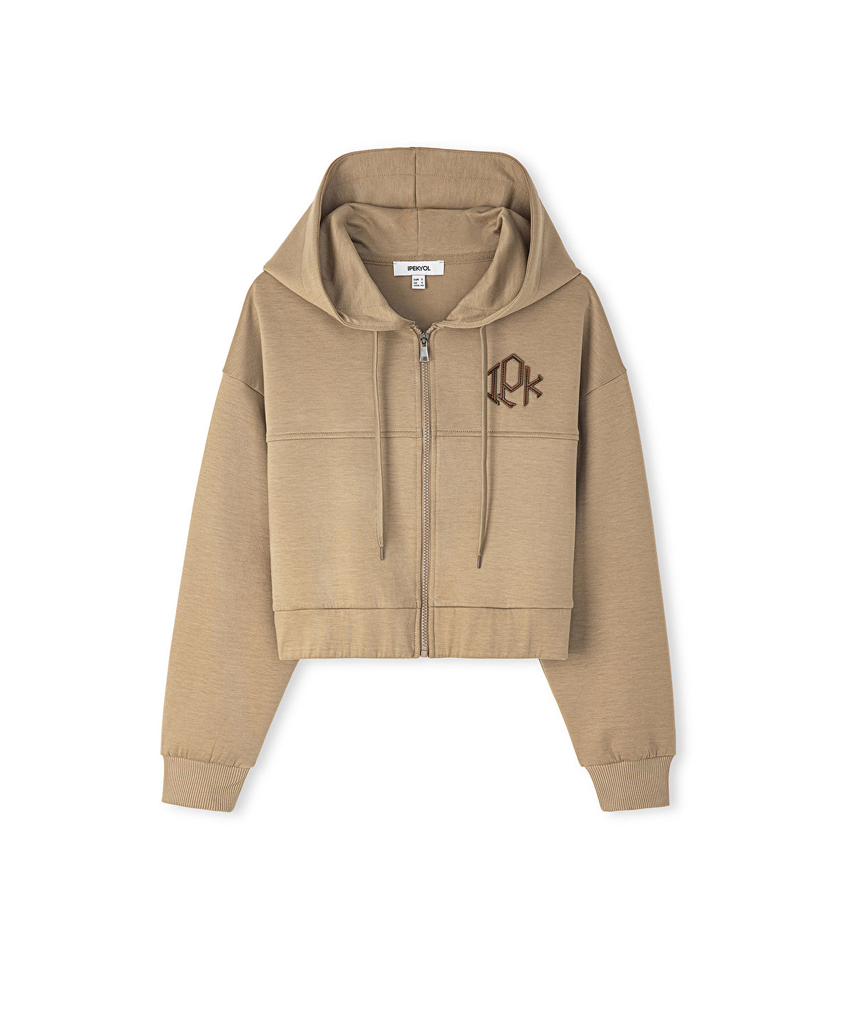 Zoomed Sweatshirt With Monogram Applique