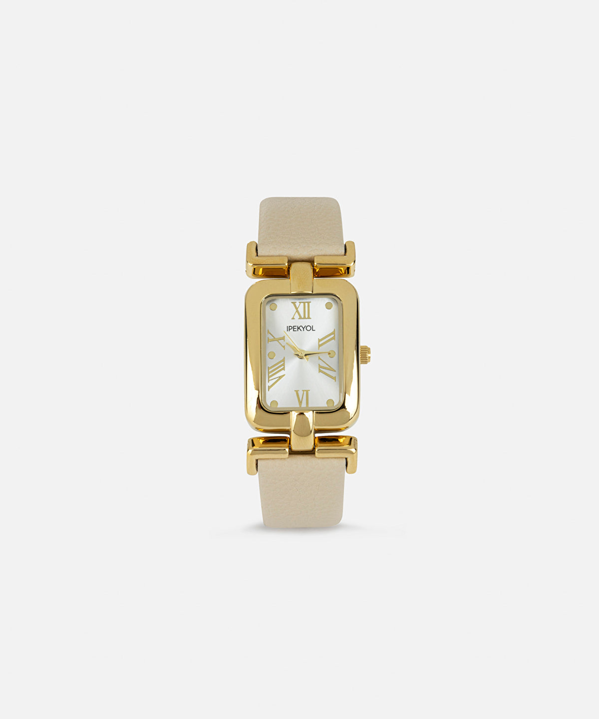 Rectangular wristwatch