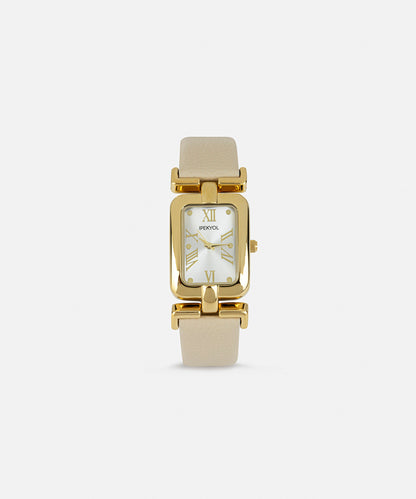 Rectangular wristwatch