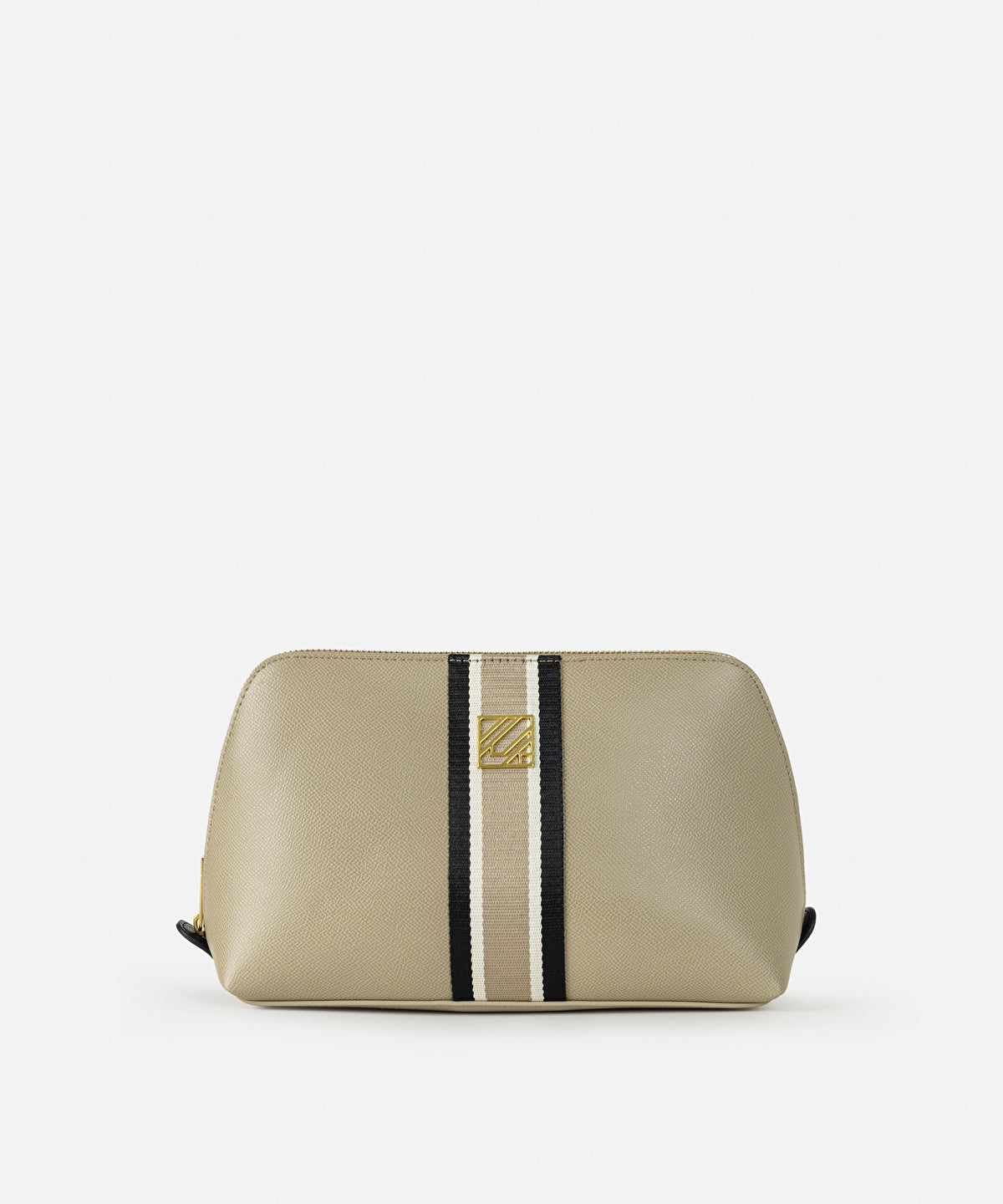 Zoomed Grosgrain Stripe Cosmetic Bag