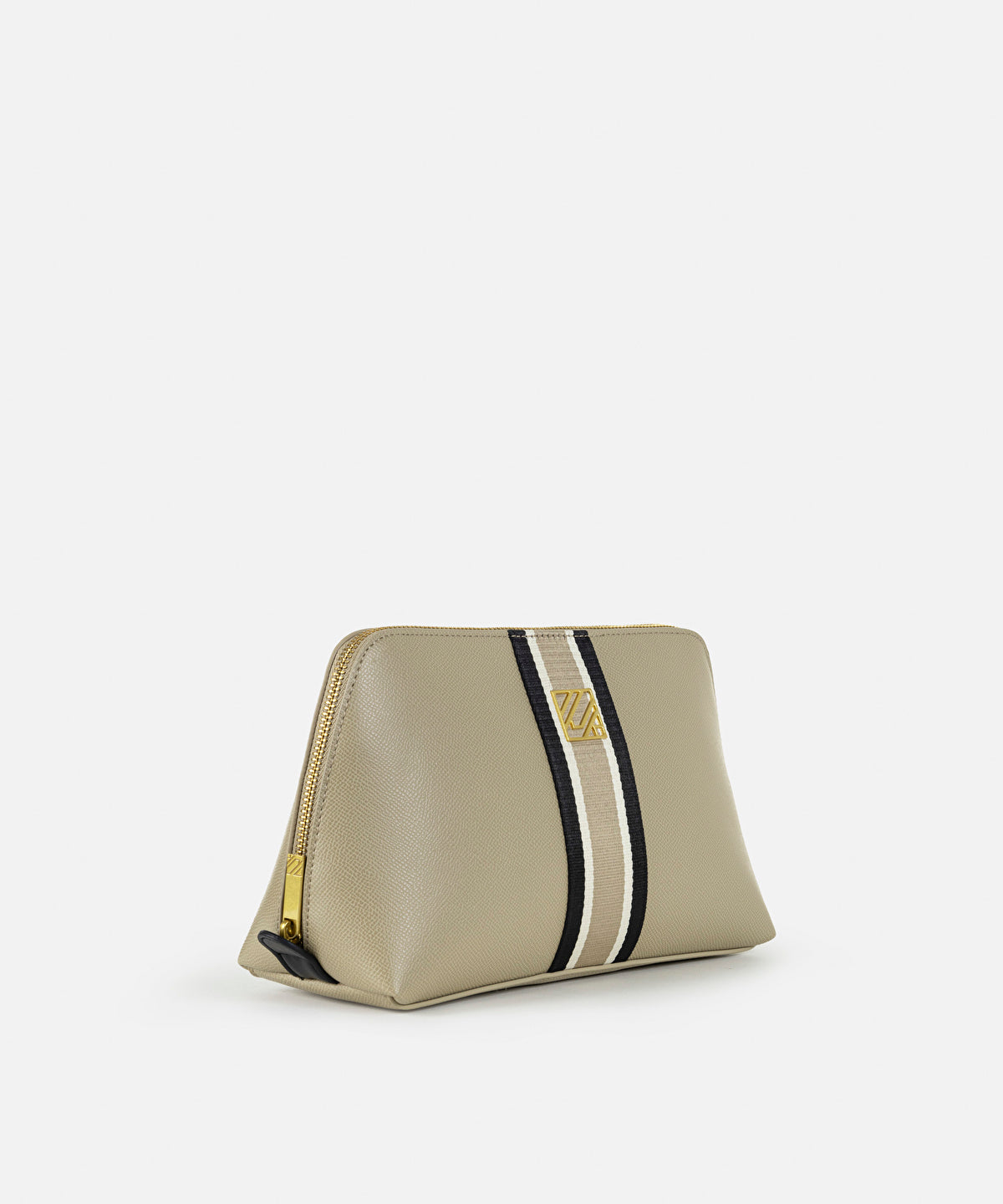 Zoomed Grosgrain Stripe Cosmetic Bag