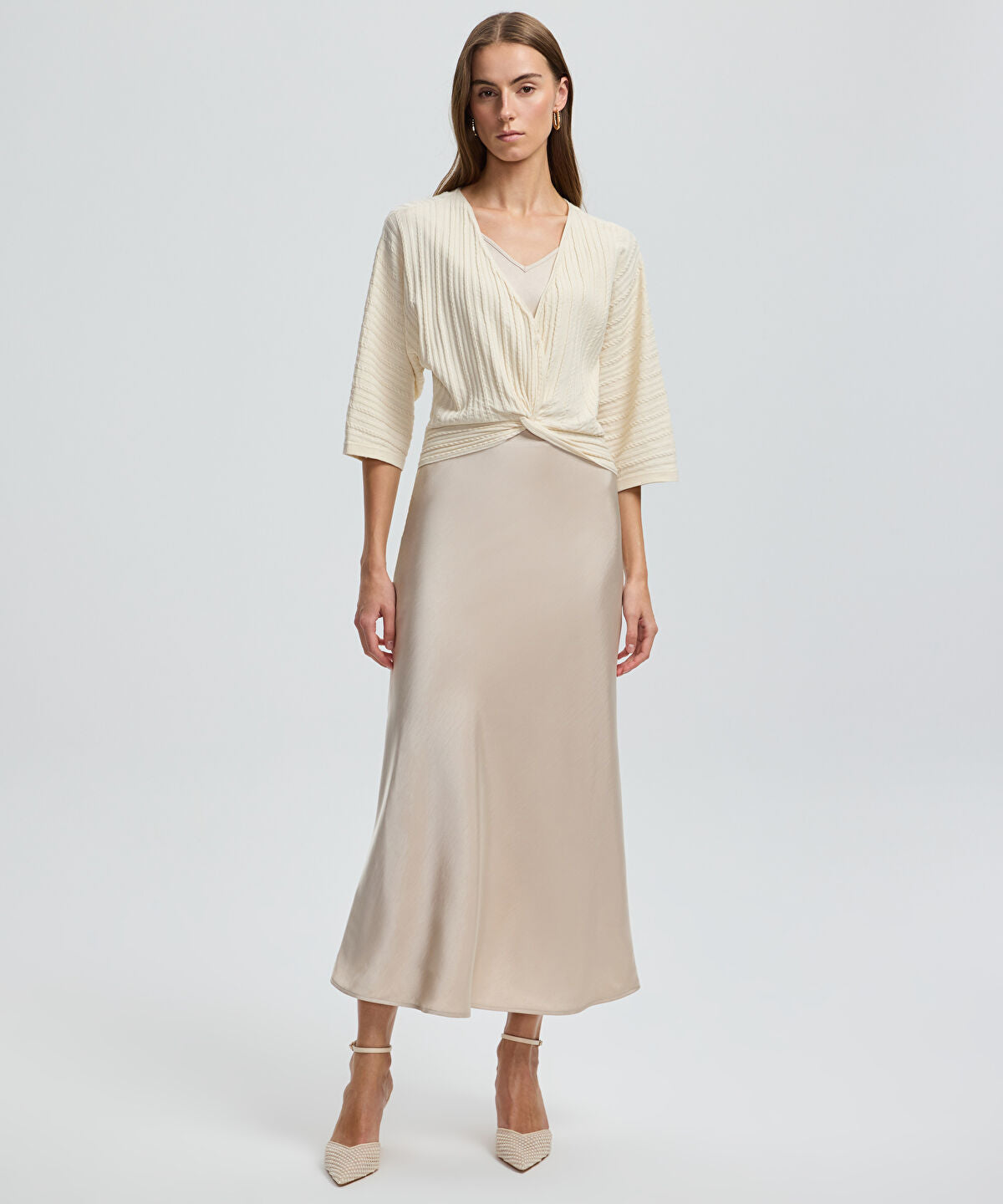 Layered Midi Dress