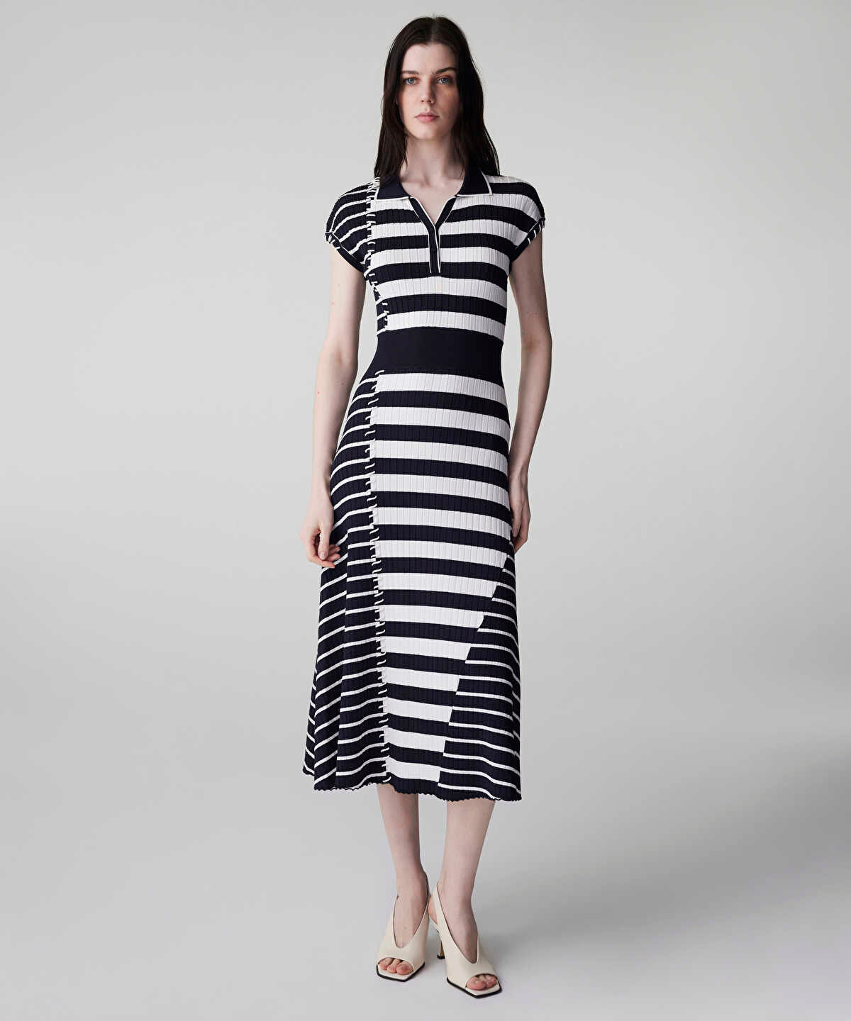 Striped Knit Dress