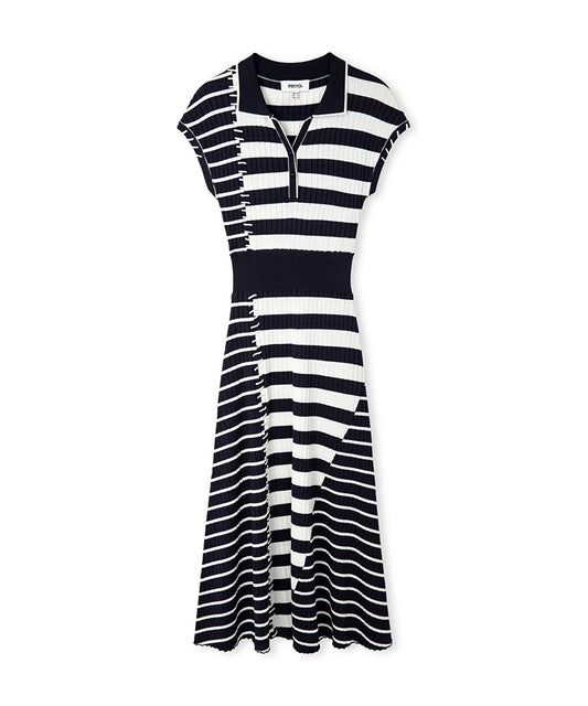 Striped Knit Dress