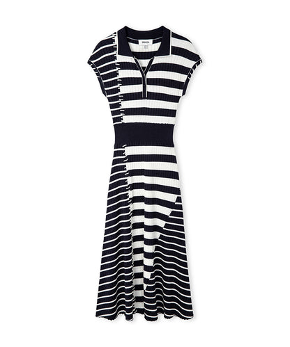 Striped Knit Dress