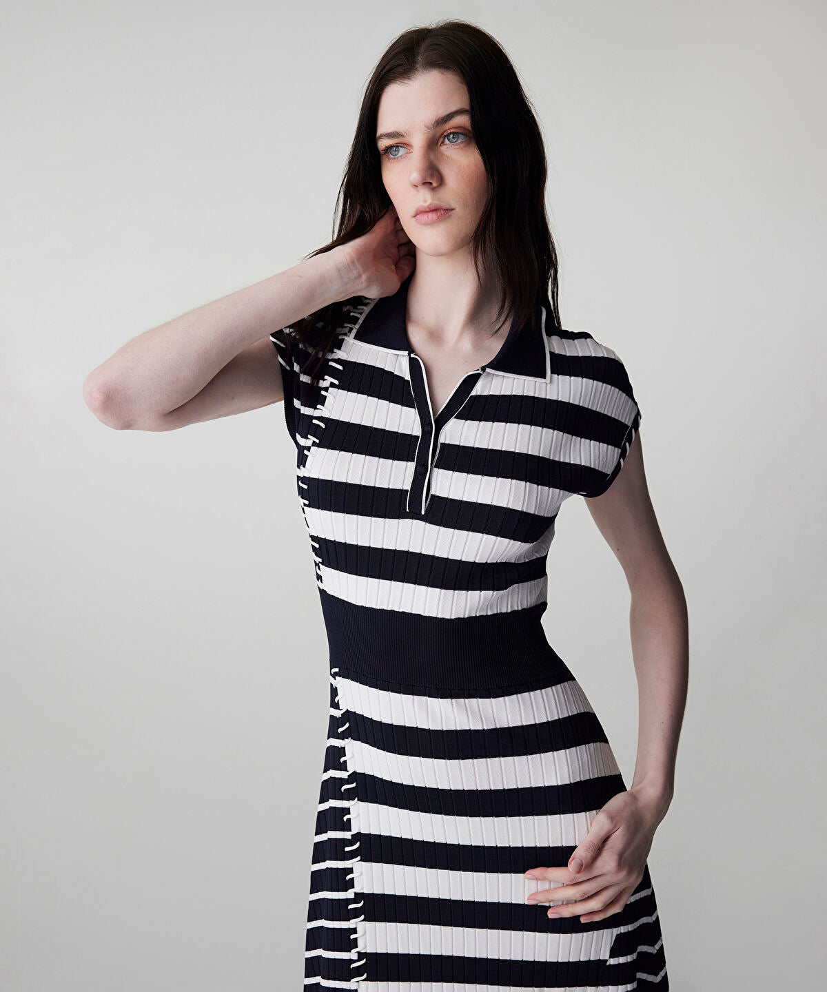 Striped Knit Dress