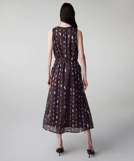 Printed Linen Dress