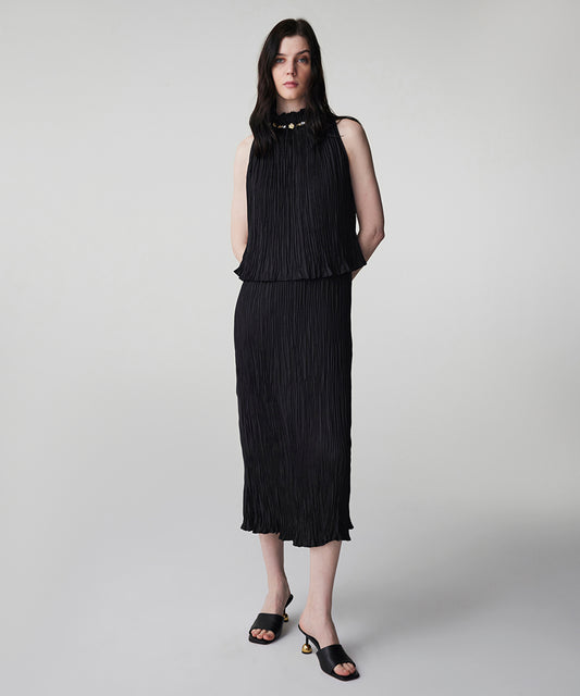 Textured Embellished Dress