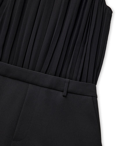 Belted Combination Dress