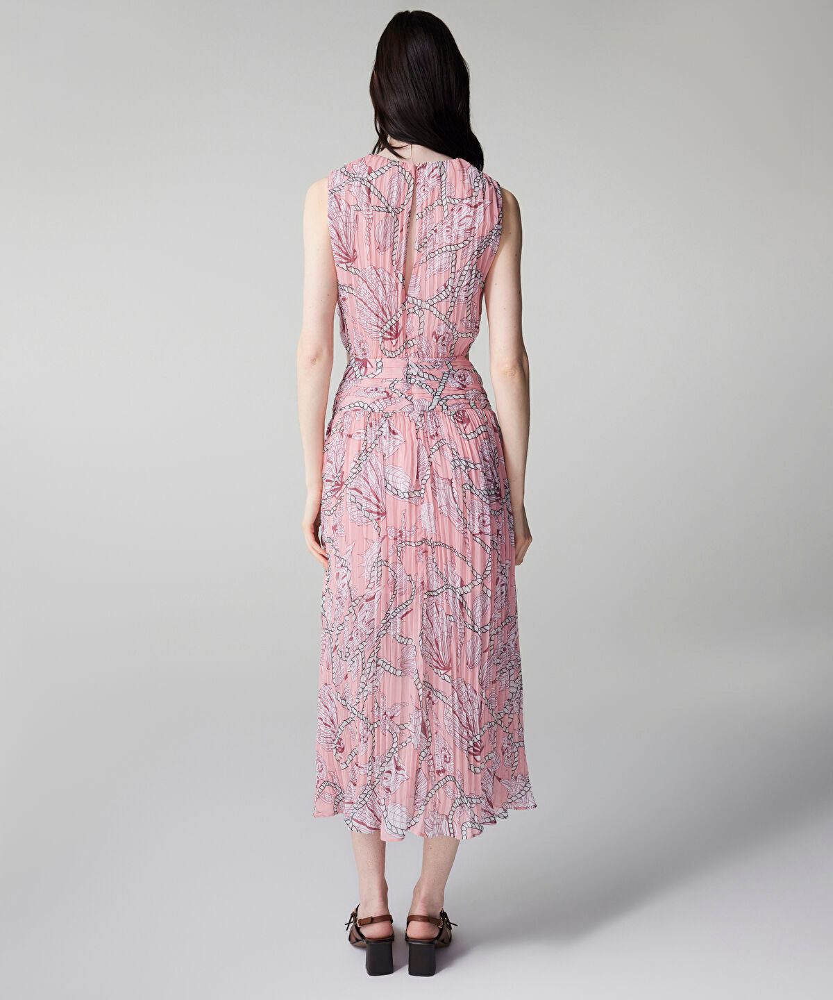 Zoomed Printed Cutout Dress