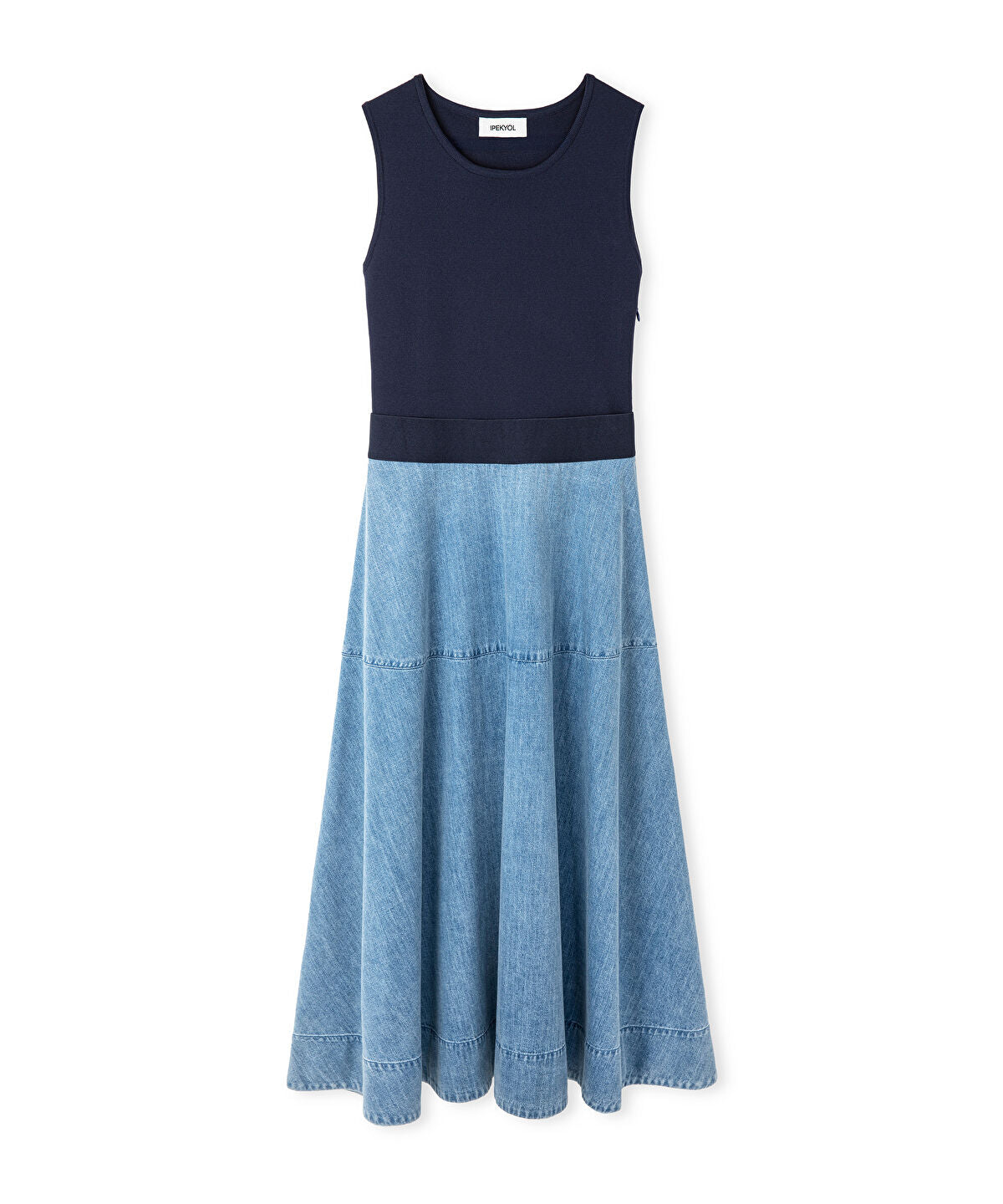 Zoomed Combination Dress