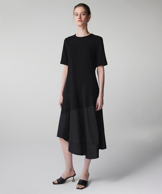 Asymmetric Mixed Dress 
