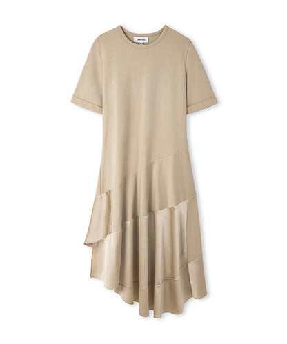 Asymmetric Mixed Dress 