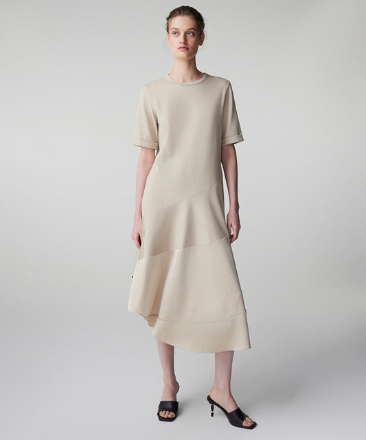 Asymmetric Mixed Dress 
