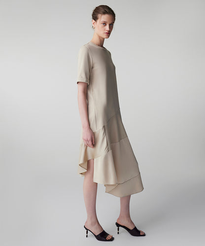 Asymmetric Mixed Dress 