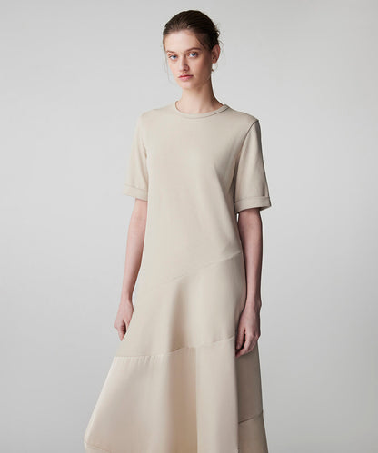 Asymmetric Mixed Dress 