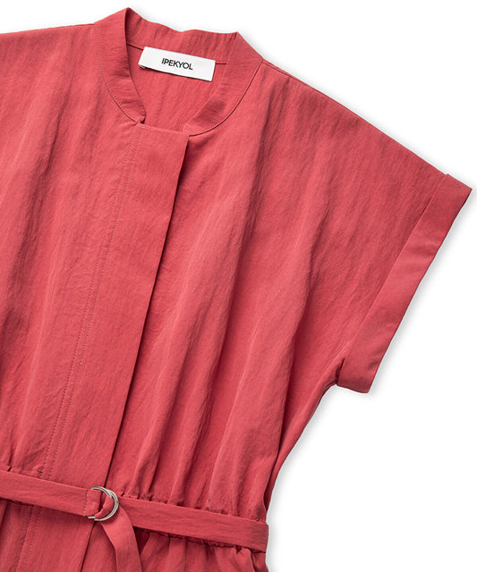 Belted Shirt Dress