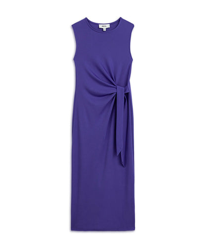 Tie-Waist Midi Dress