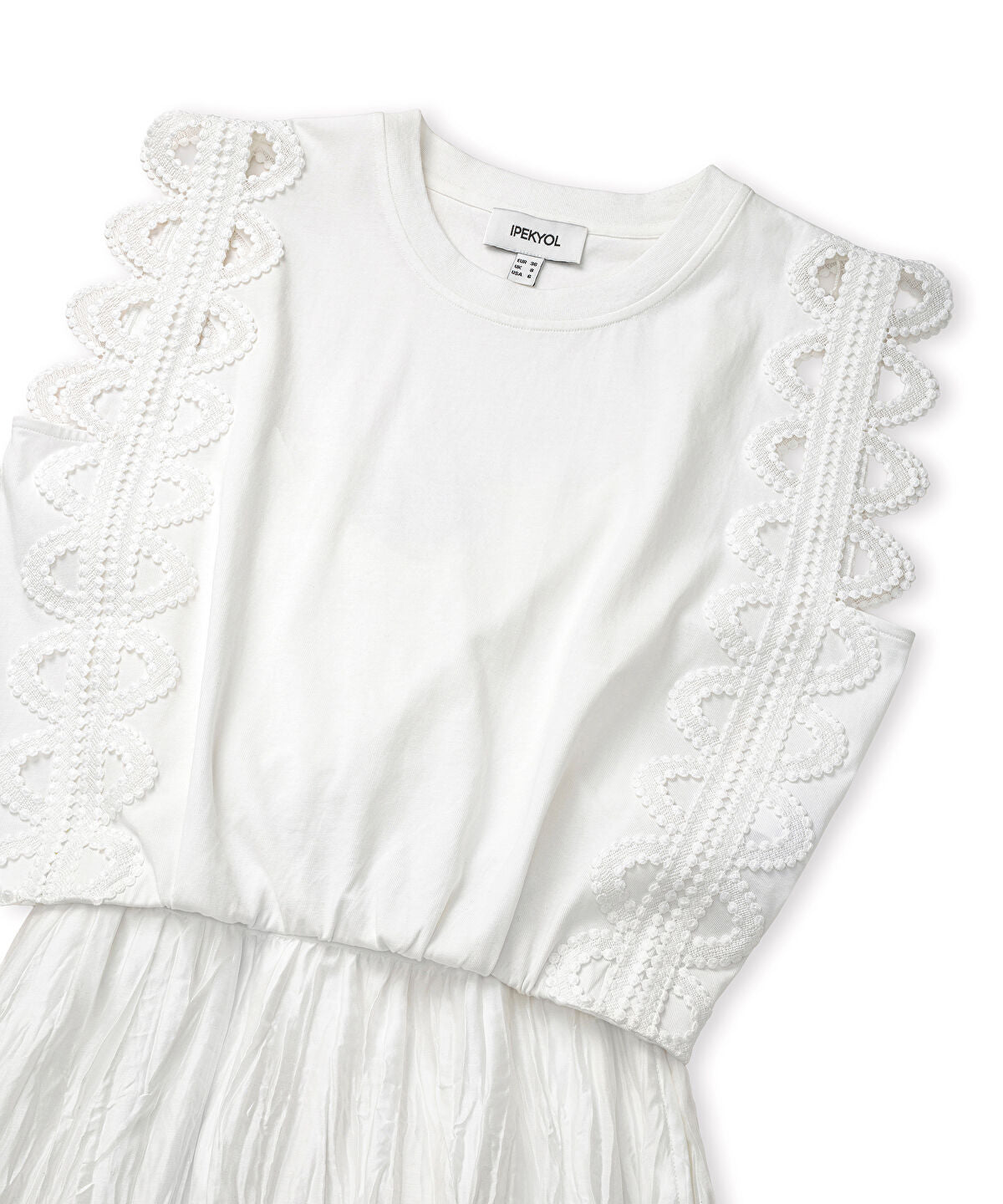 Zoomed Two-Piece Layered Dress