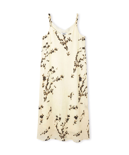 Printed Ramie Dress