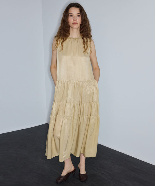 Tiered Midi Dress