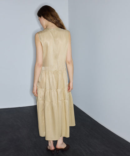 Tiered Midi Dress