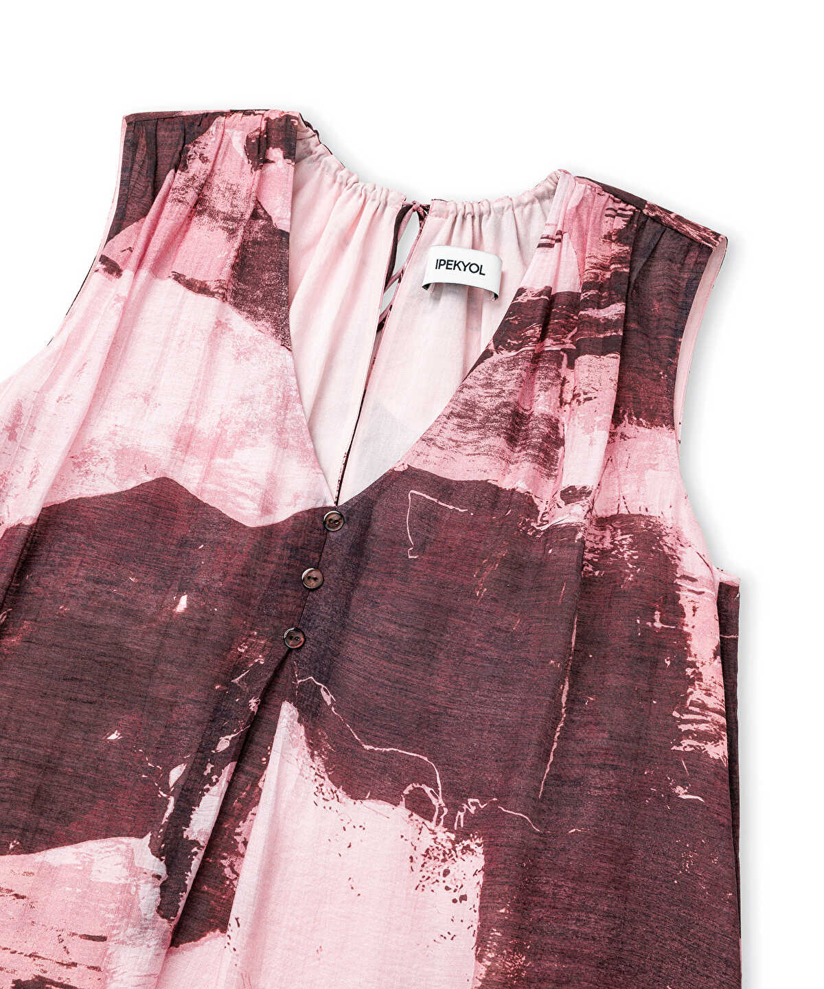 Printed Midi Dress
