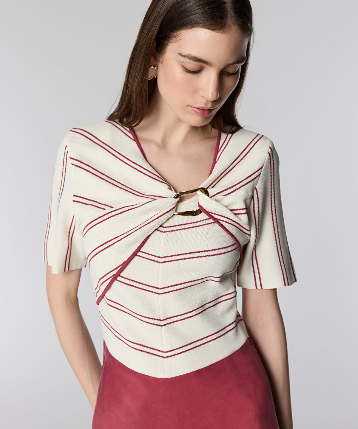 Zoomed Mixed Layered Dress