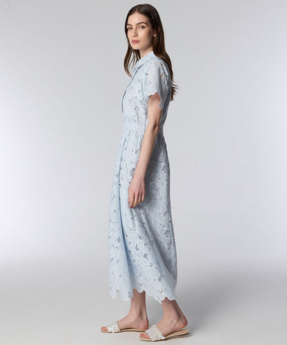 Broderie Anglaise Shirt Dress