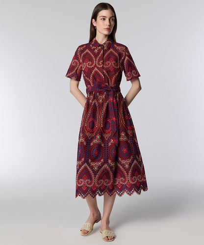 Printed Shirt Dress