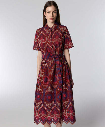 Printed Shirt Dress