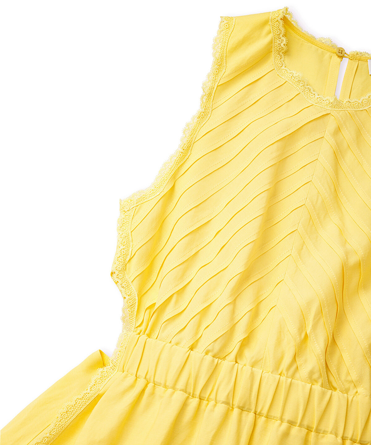 Cutout Linen-Blend Dress