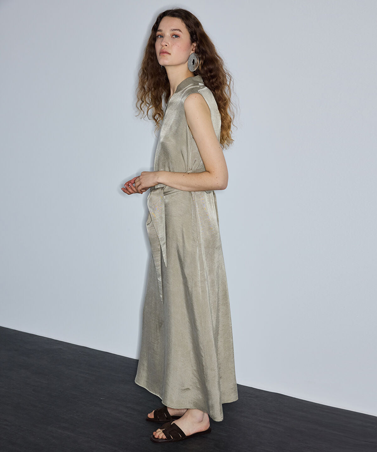 Zoomed Tie-Waist Dress