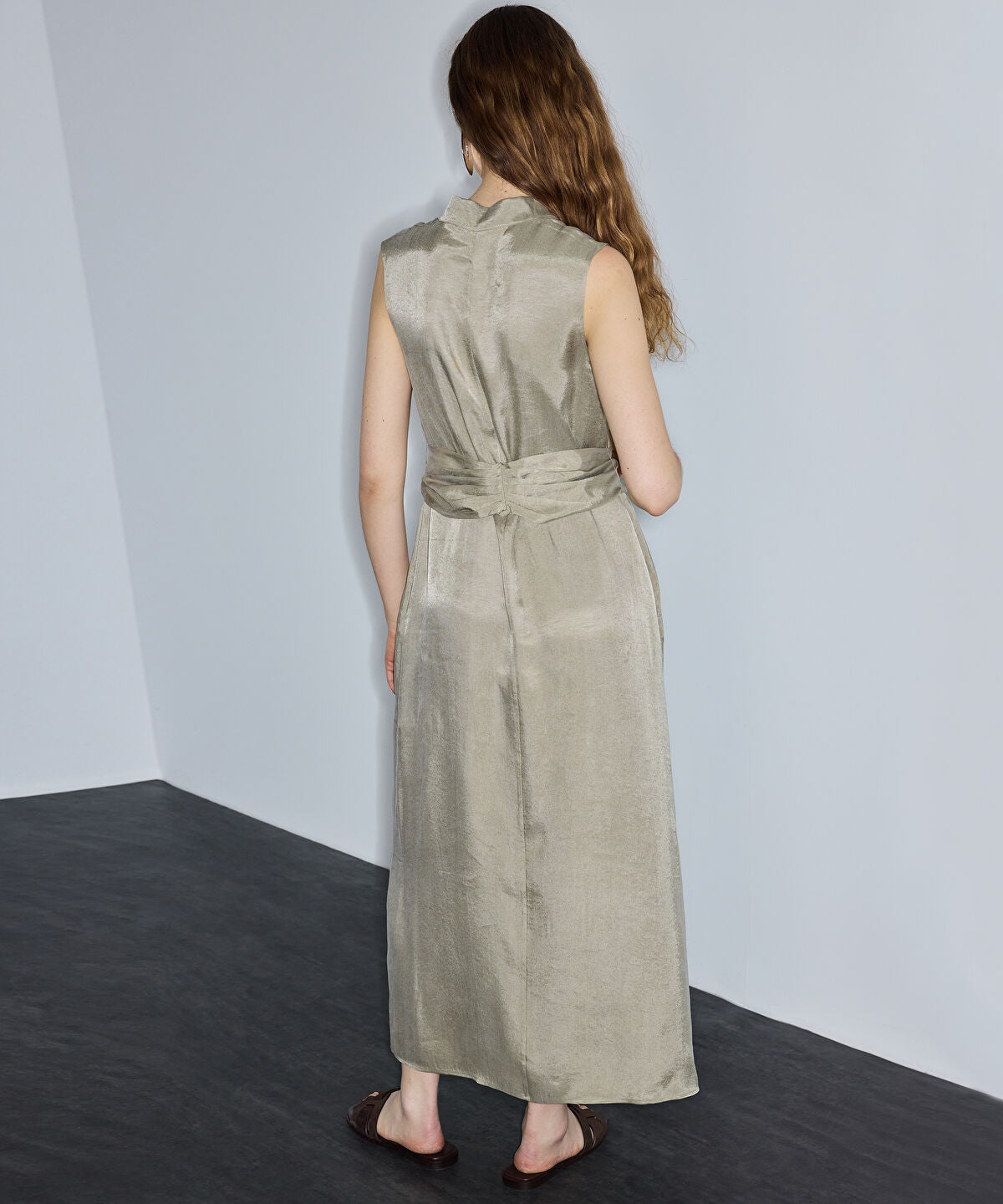 Zoomed Tie-Waist Dress