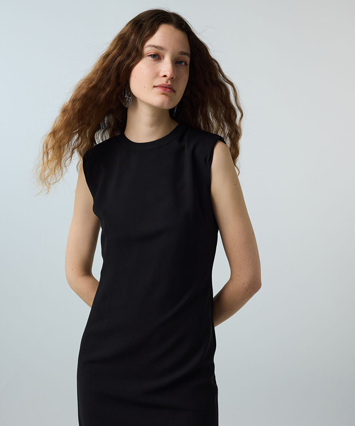 Zoomed Fringed Hem Dress