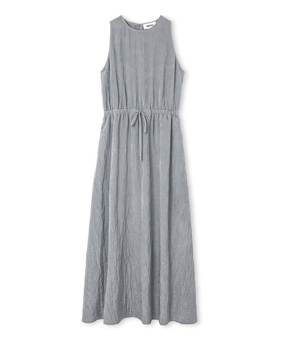 Crinkled-Texture Dress