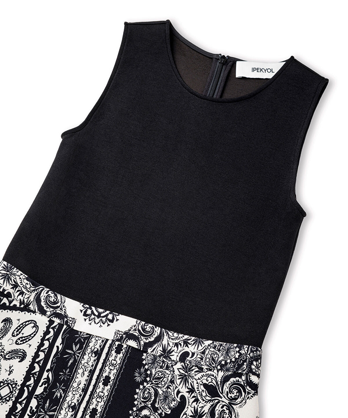 Paisley-Print Viscose Dress