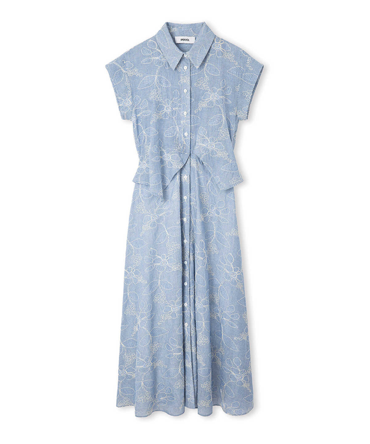 Floral Poplin Dress