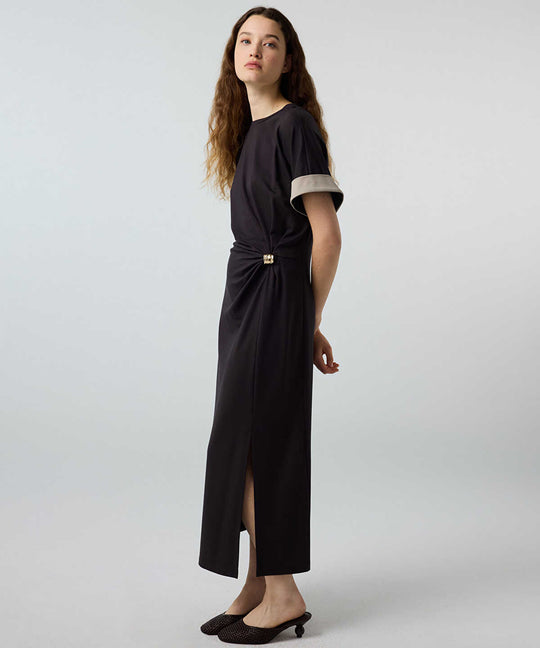 Color-Block Jersey Dress