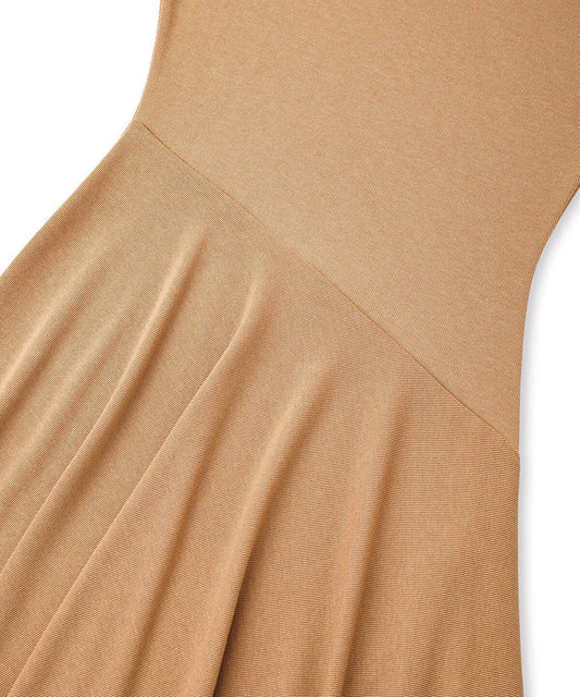 Asymmetric Jersey Dress