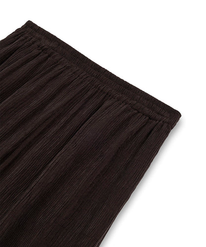 Crinkle-Effect Trousers