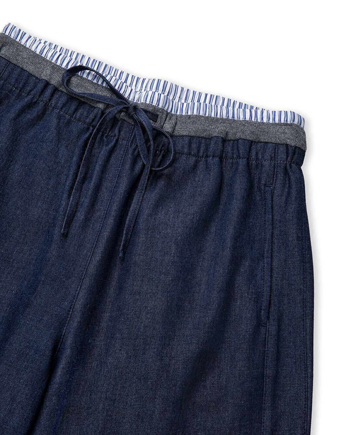 Triple Layer Contrast Waist Trousers