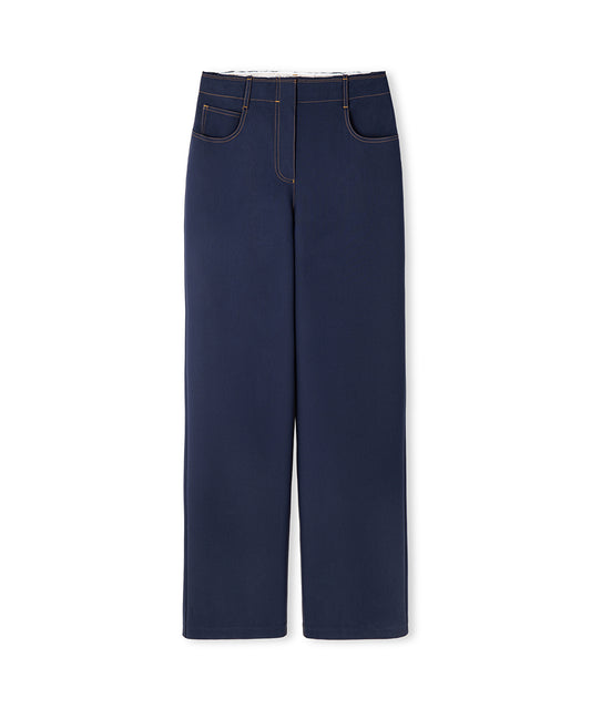 Belted Wide-Leg Trousers