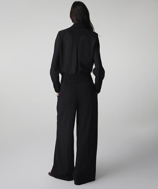 Double Waistband Trousers