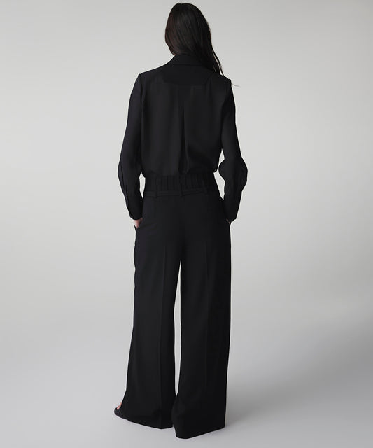 Double Waistband Trousers