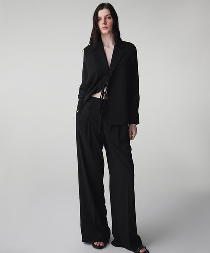 Double Waistband Trousers
