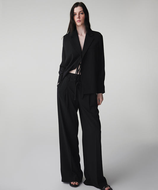 Double Waistband Trousers